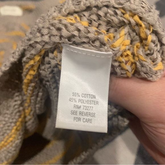 Cotton blend Sonoma striped sweater. - Picture 4 of 4